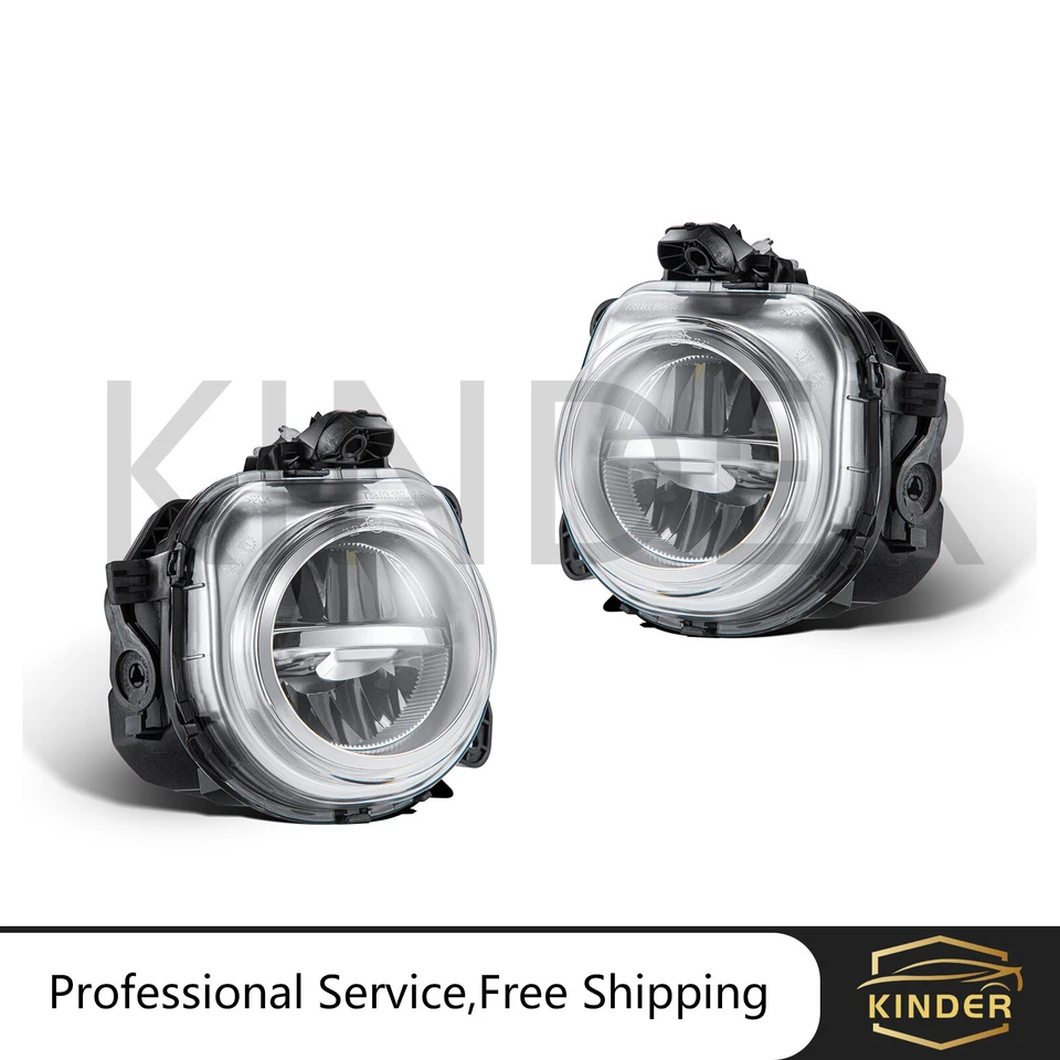Par de luces antiniebla LED montadas en parachoques delantero para BMW X3 X4 X5 X6 Foto 4 de 4