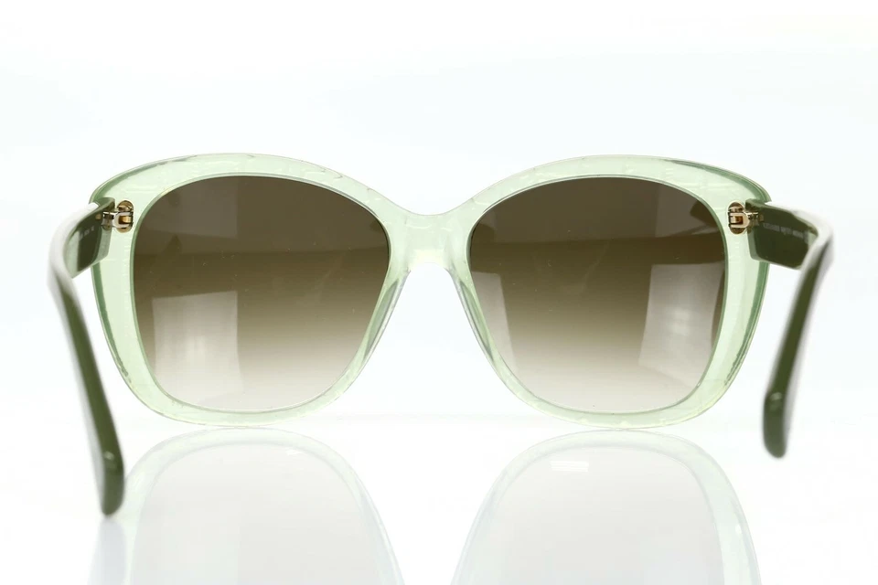 Gafas de sol ALEXANDER MCQUEEN para mujer AMQ4193/S K6HDB verde cuadrado 56 mm 141184 Foto 3 de 4