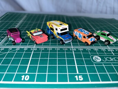 Micro Machines, Galoob, Neon Beach Collection #1, Full Set, 1992