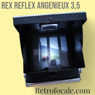 Appareil Photo Rex Reflex Moyen Format - Angénieux Type X1 75/3.5 - Rolleiflex