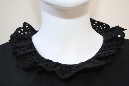 Skall Studio Cornflower Blouse Shirt, Black, 38, UK 10, Organic Cotton, RRP £145 - Picture 8 of 11