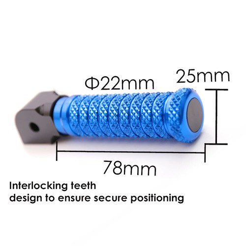 Clavija de pie ajustable CNC trasera MGrip se adapta a Buell 1125R todo el año XB12R Firebolt 04+ - Imagen 2 de 12