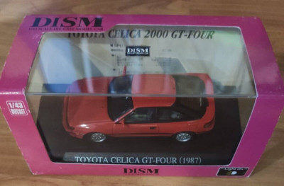 【未開封】DISM TOYOTA CELICA XX2000 G-turbo 1/43 Aoshima Dism Toyota Celica 2000 GT-Four All-Trac Turbo