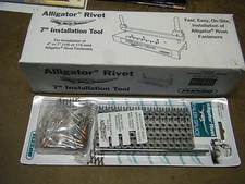 Round Hay Baler Belt Tool lacer & 7" rivet repair splice Flexco Alligator ART-7