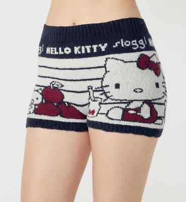 Hello Kitty 50th Anniversary Sloggi Knit Pants Cute From Japan
