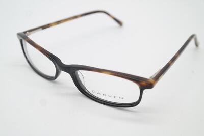 Lunettes CARVEN 49 - Monture Or Marron Ovale, Taille 50 Mm, Neuf Sans étiquette, Unisexe