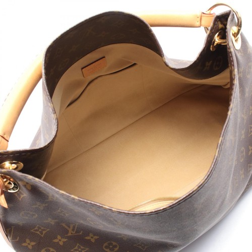 LOUIS VUITTON Artsy GM Shoulder Bag M40259 Monogram canvas leather Brown Used LV - Picture 3 of 8