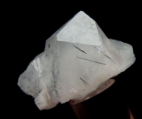 TOURMALINE inclusions in QUARTZ !!! - KAZAKHSTAN Karagandy Province KUNEK /pe417 - Picture 9 of 12