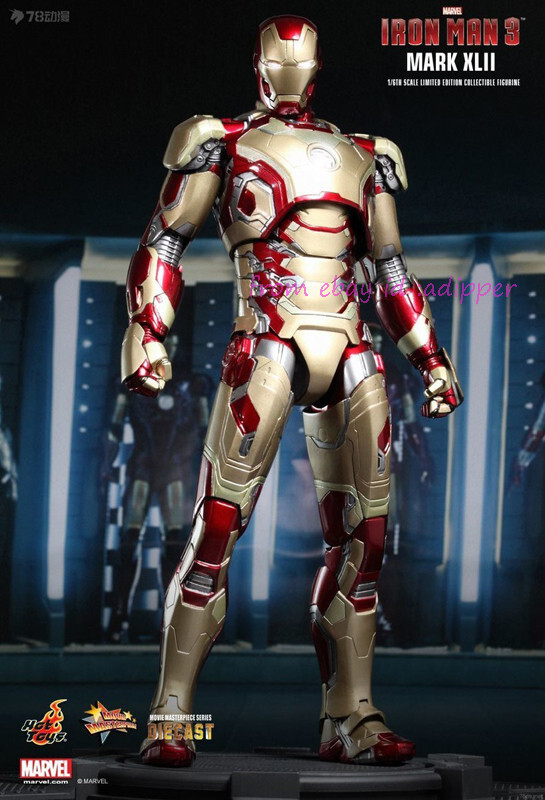アメコミ HOTTOYS IRONMAN MARK42 MMS197D02 Hot Toys Mms197d02 1/6 Iron Man Mark 42 Iron Man 3 Action Figure