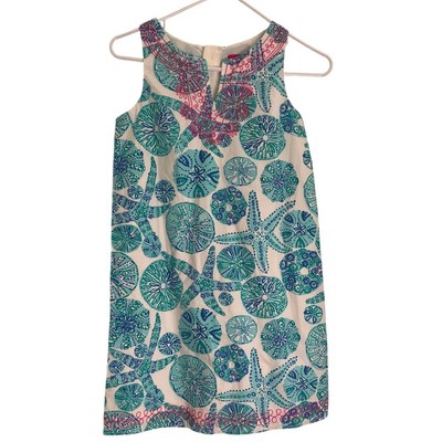 Lilly Pulitzer Target Girls Sea Urchin Shift Size L 10-12 