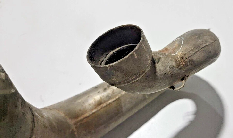 Tubo de cámara de expansión de escape 1985 Honda CR500R CR 500 R CR500 85 Foto 4 de 4