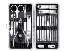 Manicure Set Nail Clippers Pedicure Kit -18 Pieces Stainless Steel Manicure Kit