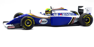Williams Renault FW14 Ayrton Senna ミニカー Minichamps 1:18 Mansell, Senna Williams Renault FW14 British