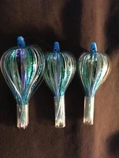 High Percentage Salmon Trolling Flies Pack Of 3- 4” Rigged