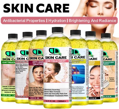 Natürliches Hautbehandlungsöl - Tiefenfeuchtigkeit, Anti-Aging, Aufhellung & Peeling