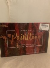 Paint By Numbers Paint Set: Acrylic Paint Set, Pre-Printed Canvas  Brushes NEW