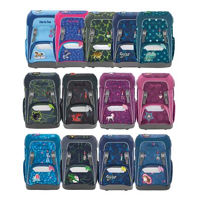 Step by Step GIANT Schulrucksack Set Schultasche Ranzen 5-tlg verschied. Modelle
