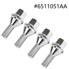 4X Wheel Lug Nuts 12 x 1.25  For Jeep Cherokee Compass Dodge Dart Chrysler 200