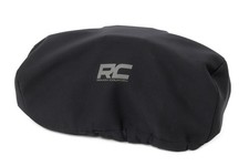 Rough Country Black Universal Winch Cover Rough Country Logo - Rs106a