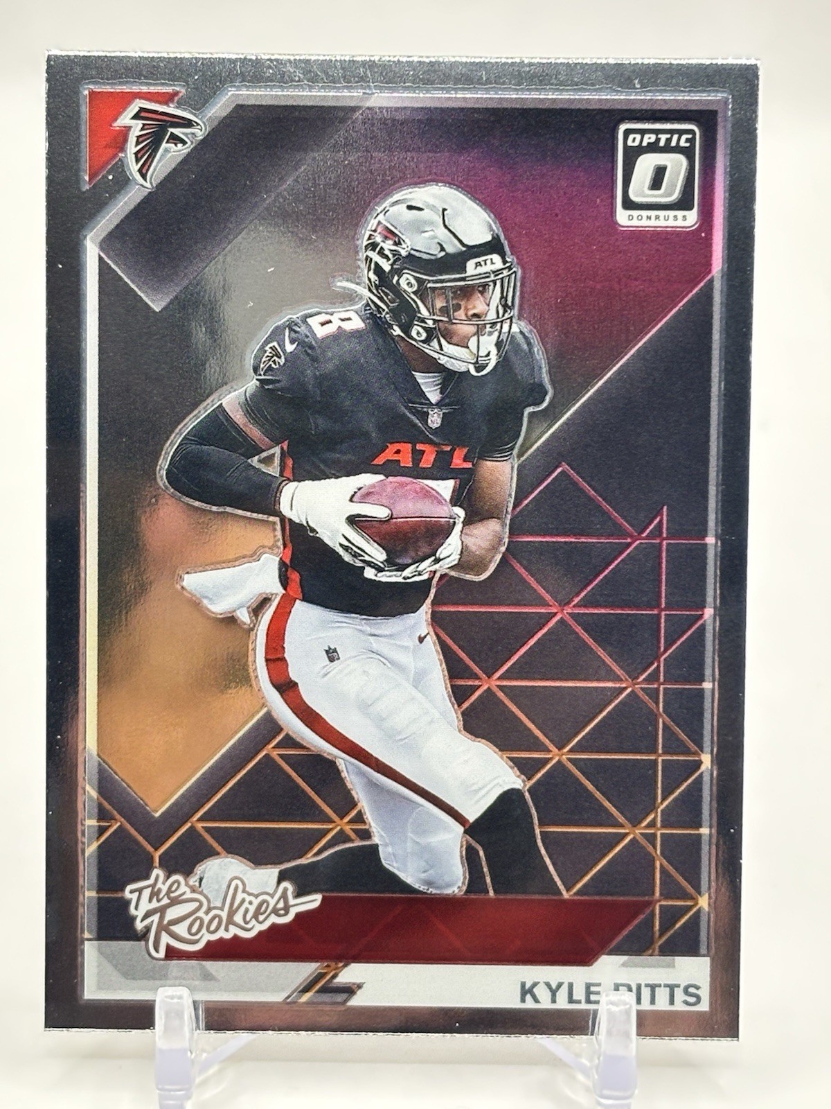 Kyle Pitts The Rookies 2021 Panini Optic #TR-10 Atlanta Hawks NFL