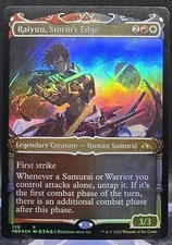 Raiyuu, Storm's Edge #329 Kamigawa: Neon Dynasty Showcase Foil Rare