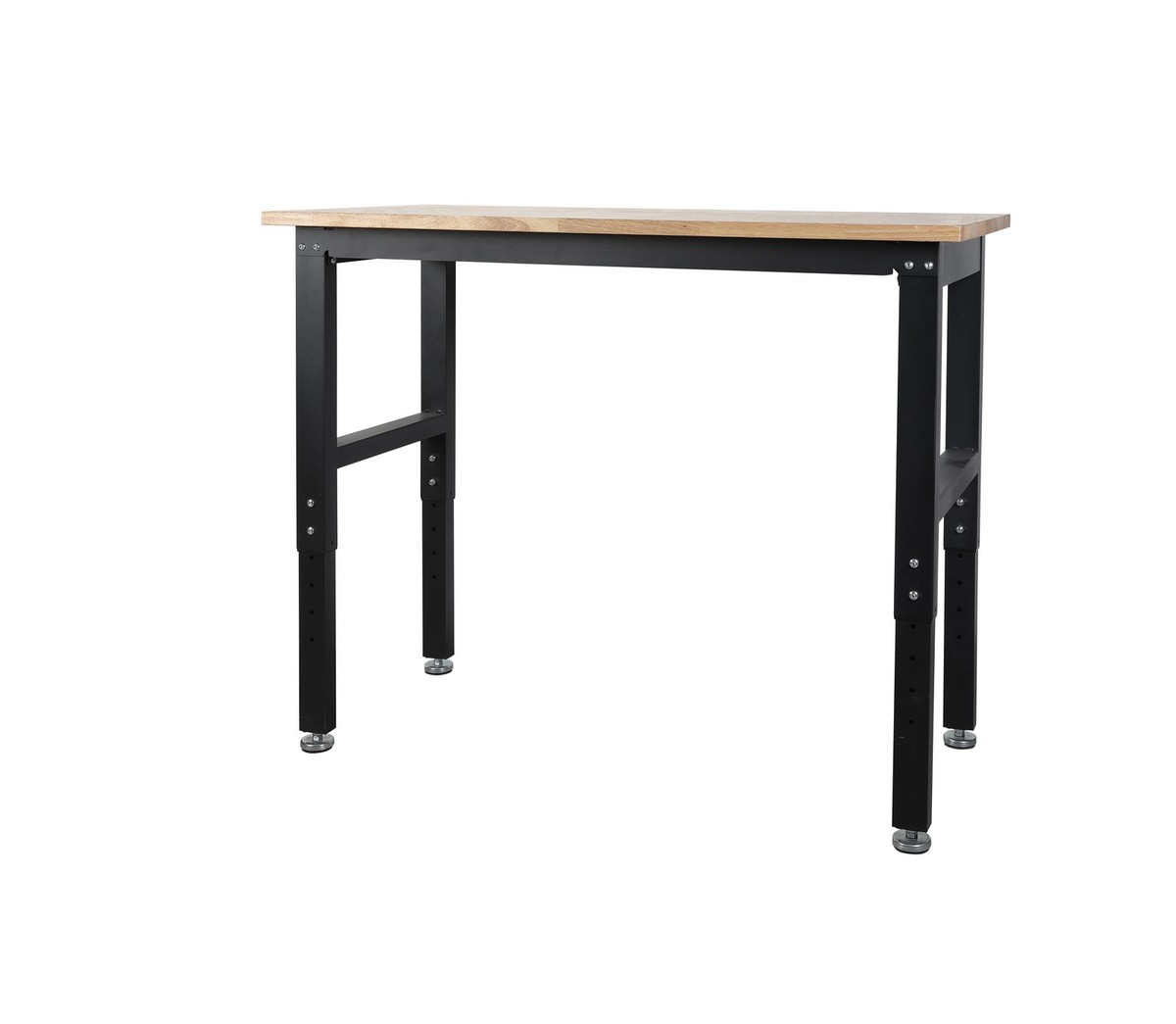 WORKPRO 42757 48-Inch Adjustable Workbench Heavy-Duty Steel Frame