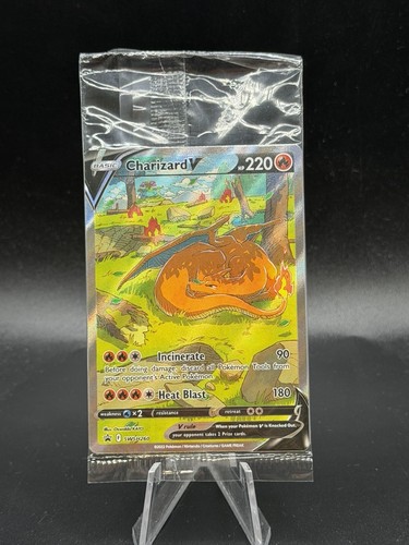 Charizard V UPC SEALED Black Star Promos - SWSH260 SWSH261 SWSH262 - Pokemon NG3