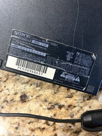 Sony PlayStation 2 PS2 Slim Black Console System Bundle SCPH-75001 READ