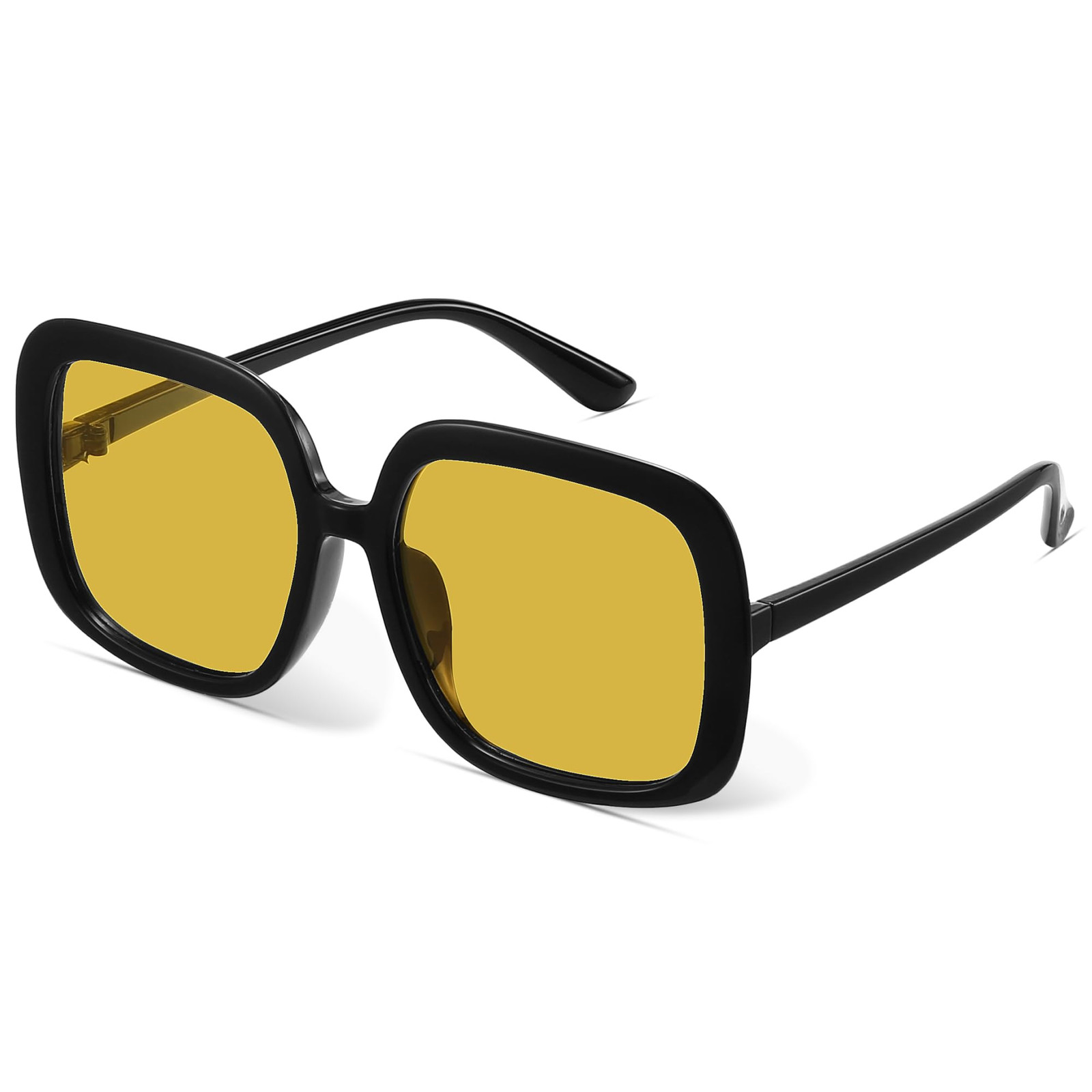 Oversized Polarized Sunglasses Women, Trendy Retro Sun Glasses for Women 2024...