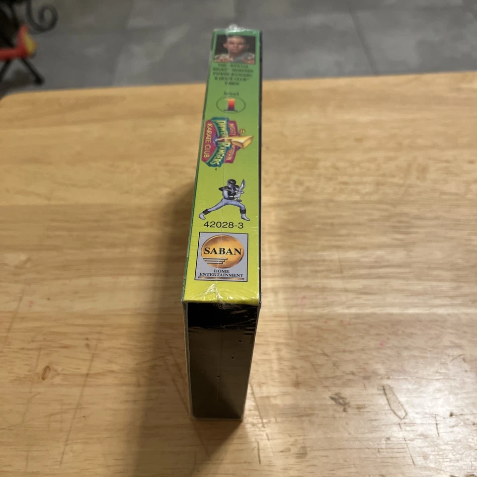 Mighty Morphin Power Rangers Karate Club VHS SEALED Tommy Jason Frank RARE 1994 - Image 2 of 4