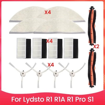 Für  R1, R1A, R1 Pro, S1 Teile Zubehör Hauptbürste Seitenbürste HEPA-6061