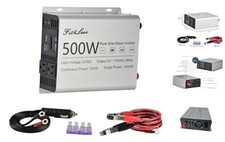 Pure sine Wave Inverter DC 12V Input and AC 110V Output with LCD Display, 500W