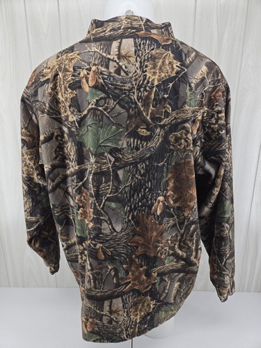 Cabelas Pullover Jacket Men’s Camo Seclusion 3D L/S Camoflauge 2XL Regular - Picture 9 of 11
