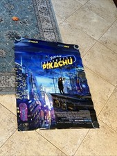Pokemon Detective Pikachu Movie Poster 27 x 40 D/S Ryan Reynolds Justice Smith