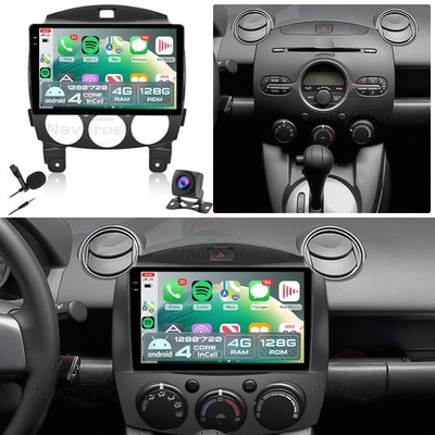KAM+ 4+128GB Für Mazda 2 2007-2013 Autoradio Apple Carplay Android 15.0 GPS Navi
