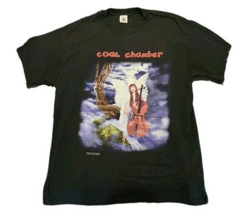 Vintage 1999 Coal Chamber Chamber Music Promo Tour Shirt Size XL RARE