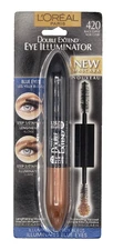 NEW L'Oréal Double Extend Eye Illuminator Mascara 420 Black Copper