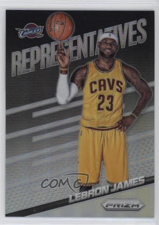 2014-15 Panini Prizm Representatives LeBron James #9 04dh