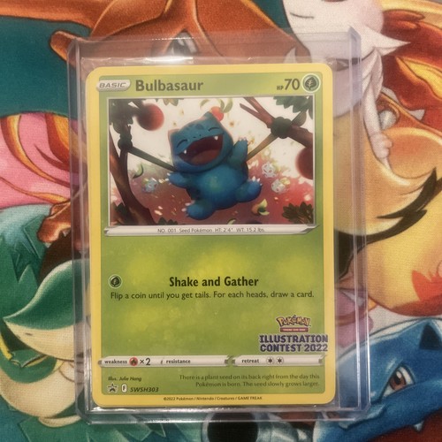 Pokemon Illustration Contest 2022 Bulbasaur Arcanine Greninja Promo Set SEALED