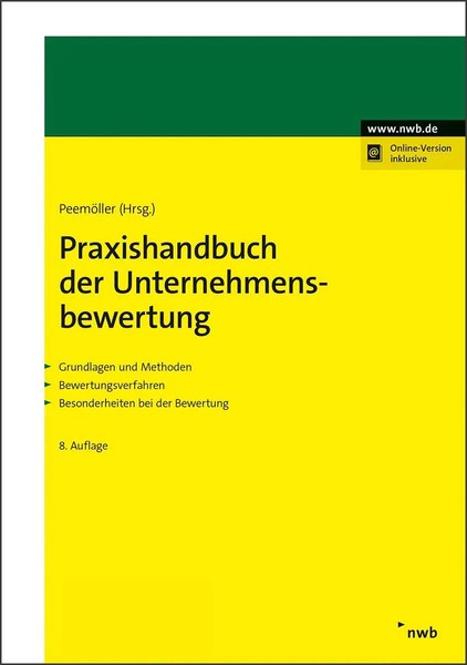 Praxishandbuch Der Unternehmensbewertung | Volker H. PeemöLler | Bundle | 2023-image