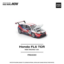 Pop Race 1/64 Honda Civic Type-R (FL5) TCR - M&K Racing