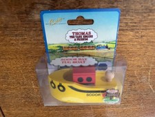 1994 Learning Curve Wooden Thomas Train Sodor Bay Tugboat New
