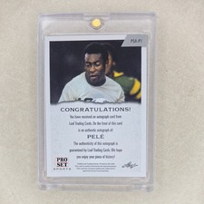 Soccer Brazil Autographed Sports Trading Cards & Accessories for