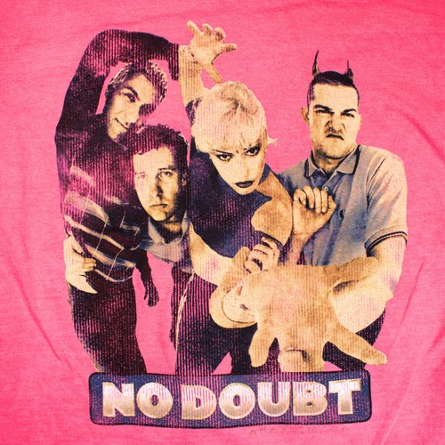 Neu ohne Etikett No Doubt Gwen Stefani lizenziertes Band-T-Shirt Merch Rundhalsausschnitt T-Shirt Large XL - Bild 2 von 4