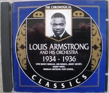 The chronological CD Louis Armstrong And His Orchestra 1934-1936 Classics