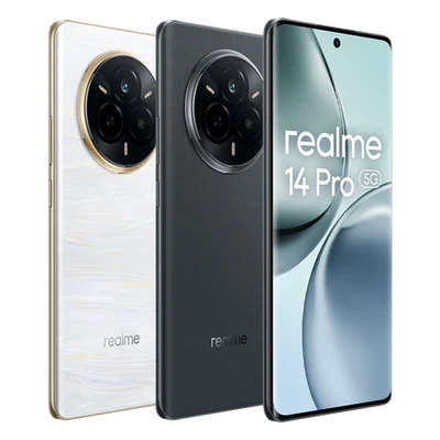 Realme 14 Pro 5G 8+256GB Smartphone 6.77 Zoll OLED Handy Android 15 6000mAh NFC