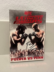 Autographed Ultimate Fighter 5 DVD Set Signed by BJ Penn UFC MMA Collector Item