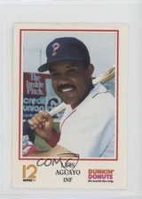 1991 Dunkin' Donuts Pawtucket Red Sox Luis Aguayo