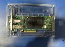 Dell Emulex LPe35002-M2 Dual Port SFP+ 32GB Fiber HBA w/2- 32GB SFPs  (PS-129)