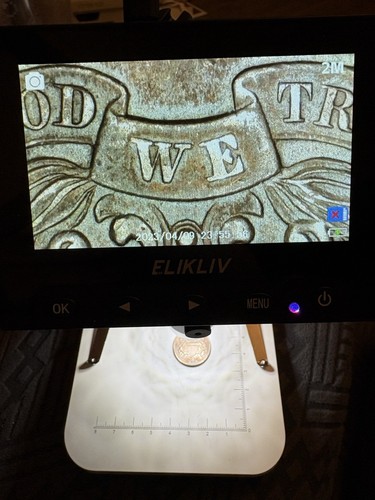 1866 AU Two Cent Piece DDR FS801 - Picture 5 of 5
